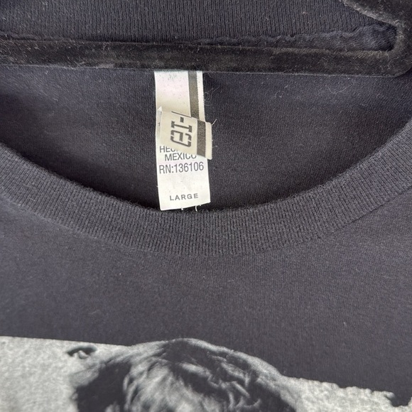 Ed Sheeran Black Size Large Graphic Photograph Divide Concert T-Shirt - Picture 4 of 7